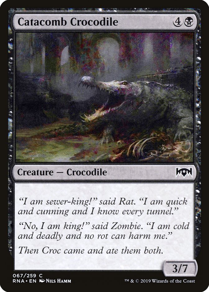 Catacomb Crocodile [Ravnica Allegiance] | Gamer Loot