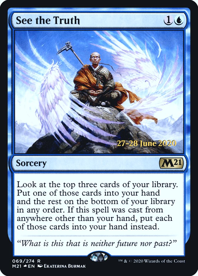 See the Truth  [Core Set 2021 Prerelease Promos] | Gamer Loot