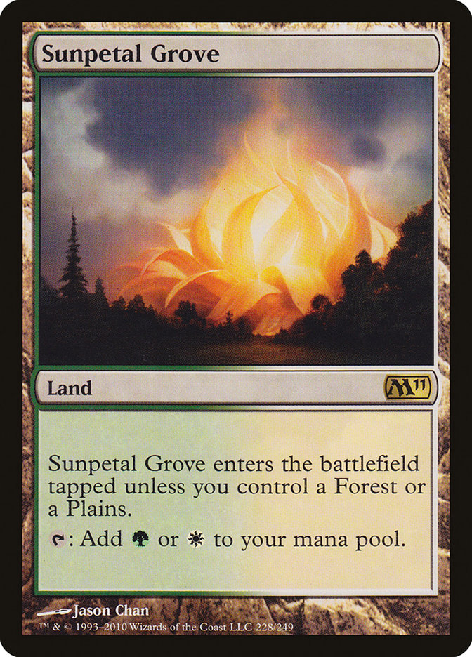 Sunpetal Grove [Magic 2011] | Gamer Loot
