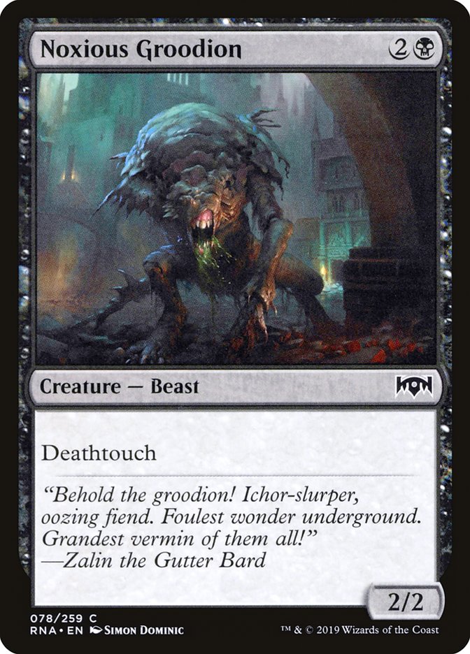 Noxious Groodion [Ravnica Allegiance] | Gamer Loot