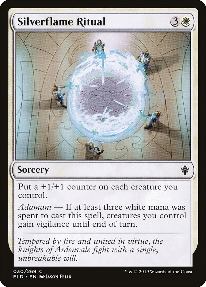 Silverflame Ritual [Throne of Eldraine] | Gamer Loot