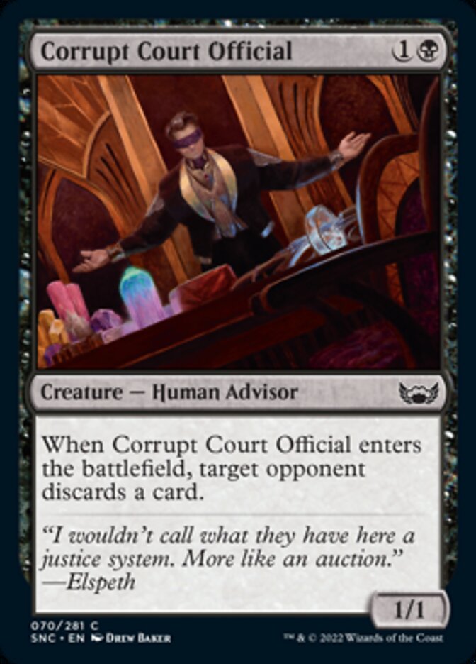 Corrupt Court Official [Streets of New Capenna] | Gamer Loot