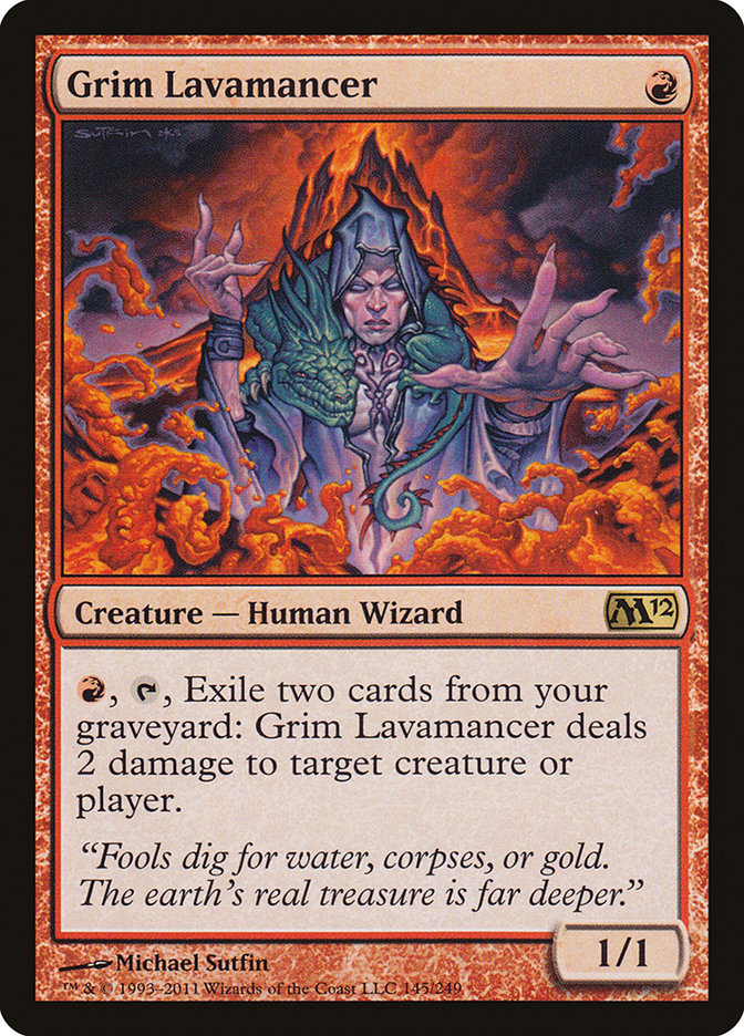 Grim Lavamancer [Magic 2012] | Gamer Loot