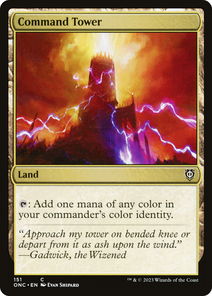 Command Tower [Phyrexia: All Will Be One Commander] | Gamer Loot