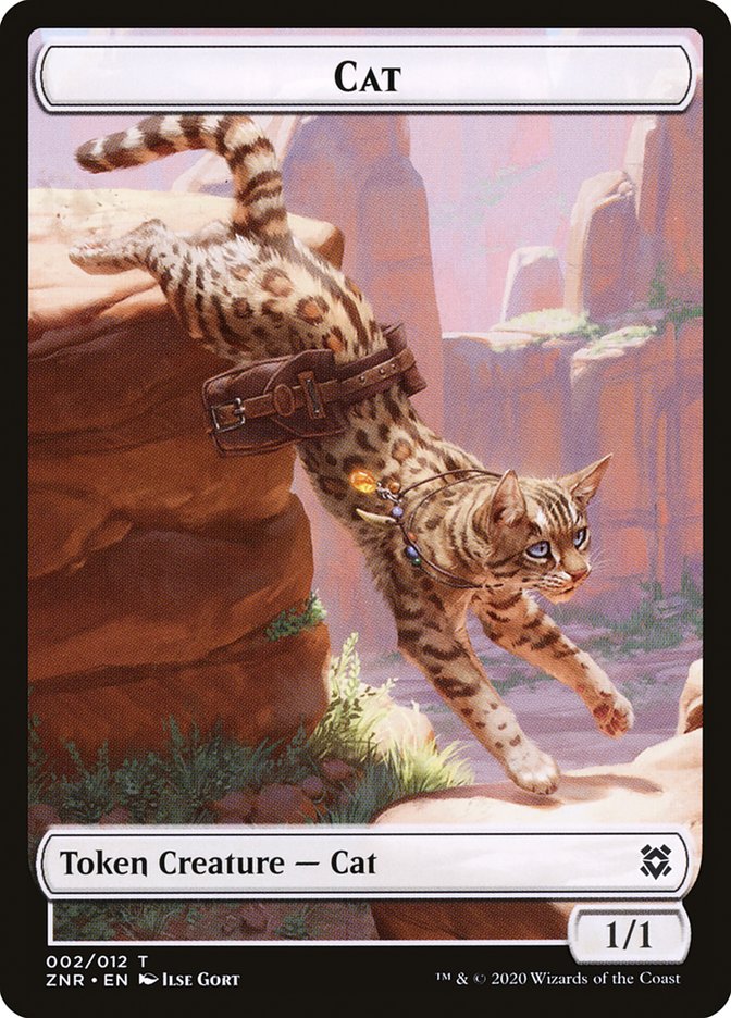 Cat [Zendikar Rising Tokens] | Gamer Loot