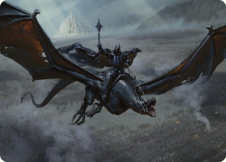 Lord of the Nazgul Art Card [The Lord of the Rings: Tales of Middle-earth Art Series] | Gamer Loot