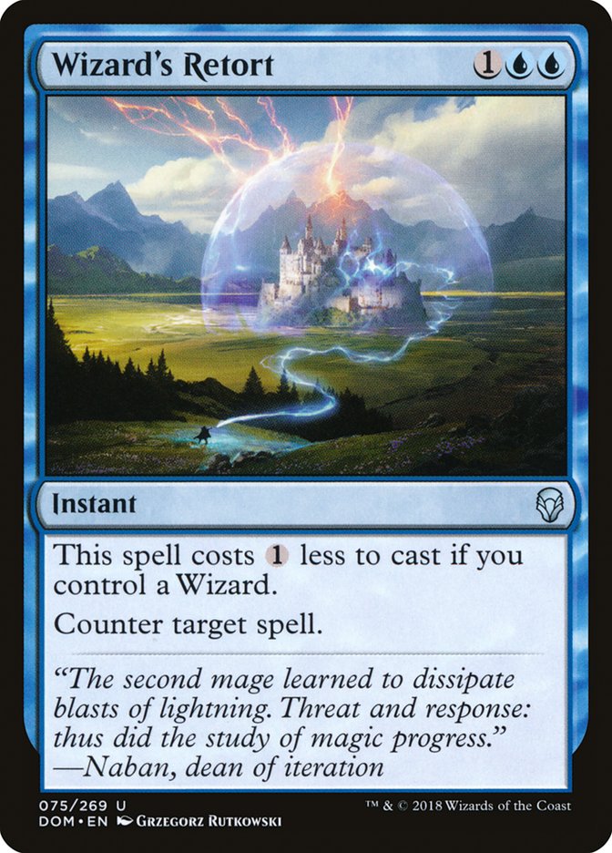 Wizard's Retort [Dominaria] | Gamer Loot