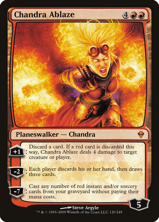 Chandra Ablaze [Zendikar] | Gamer Loot