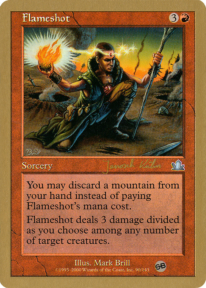 Flameshot (Janosch Kuhn) (SB) [World Championship Decks 2000] | Gamer Loot