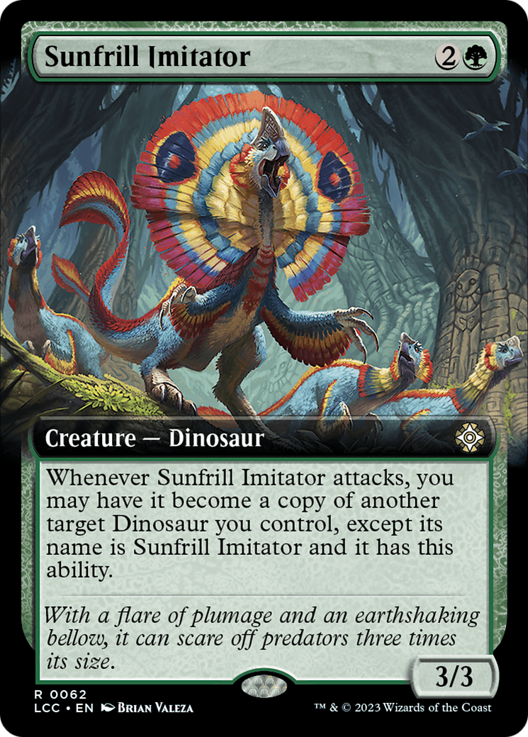 Sunfrill Imitator (Extended Art) [The Lost Caverns of Ixalan Commander] | Gamer Loot