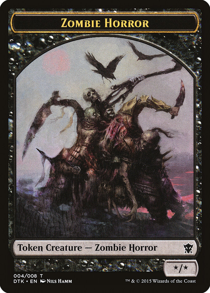 Zombie Horror [Dragons of Tarkir Tokens] | Gamer Loot