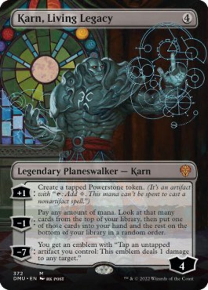 Karn, Living Legacy (Borderless) [Dominaria United] | Gamer Loot