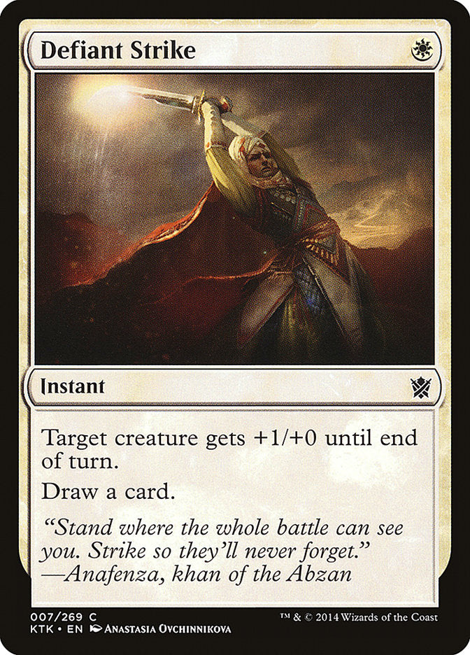 Defiant Strike [Khans of Tarkir] | Gamer Loot