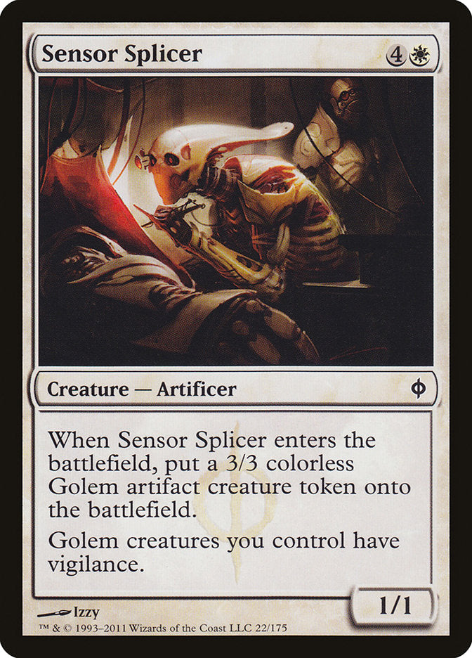 Sensor Splicer [New Phyrexia] | Gamer Loot