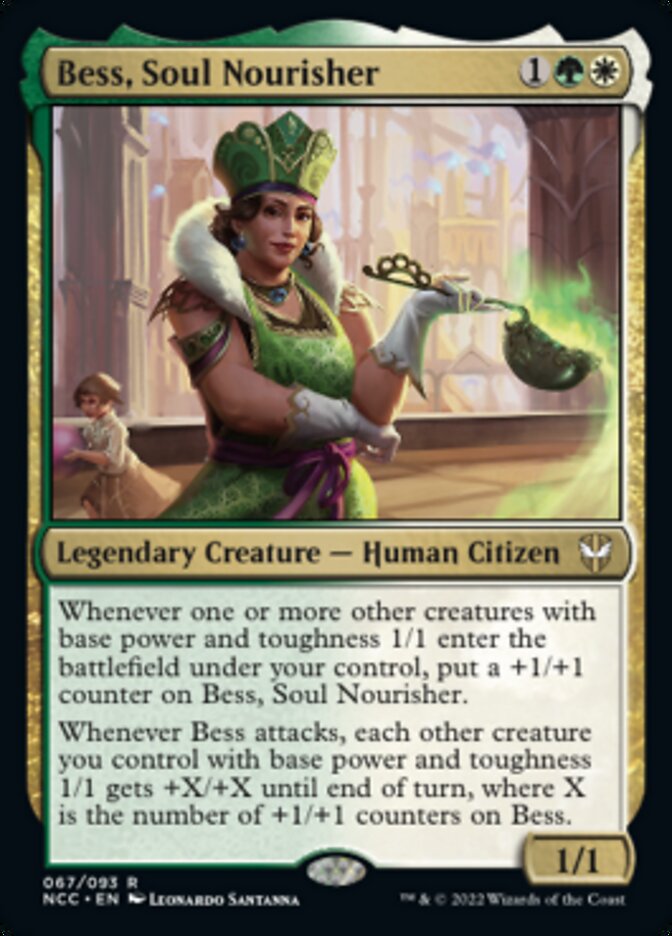 Bess, Soul Nourisher [Streets of New Capenna Commander] | Gamer Loot