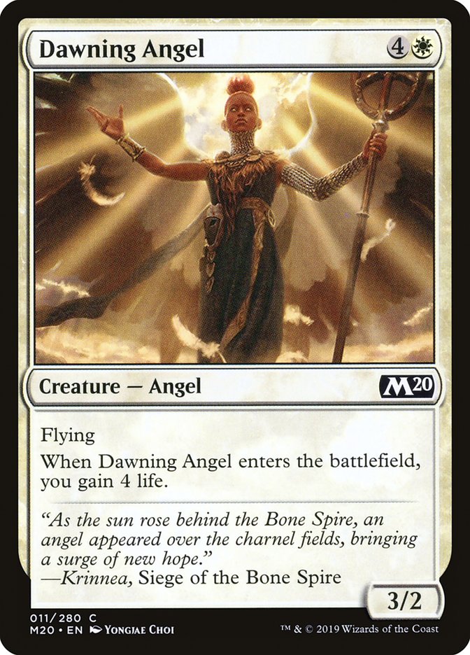 Dawning Angel [Core Set 2020] | Gamer Loot