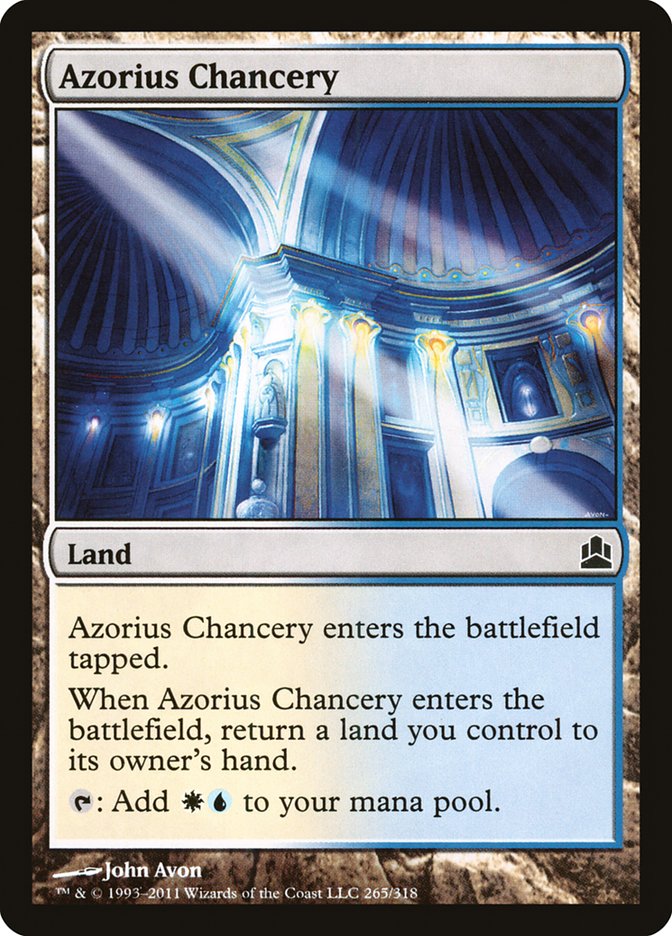 Azorius Chancery [Commander 2011] | Gamer Loot