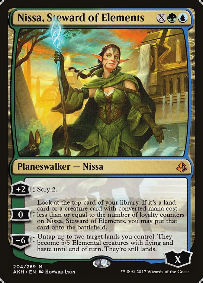 Nissa, Steward of Elements [Amonkhet] | Gamer Loot