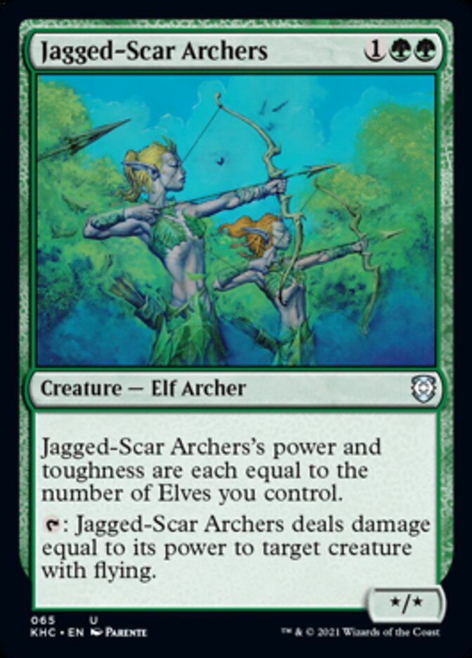 Jagged-Scar Archers [Kaldheim Commander] | Gamer Loot