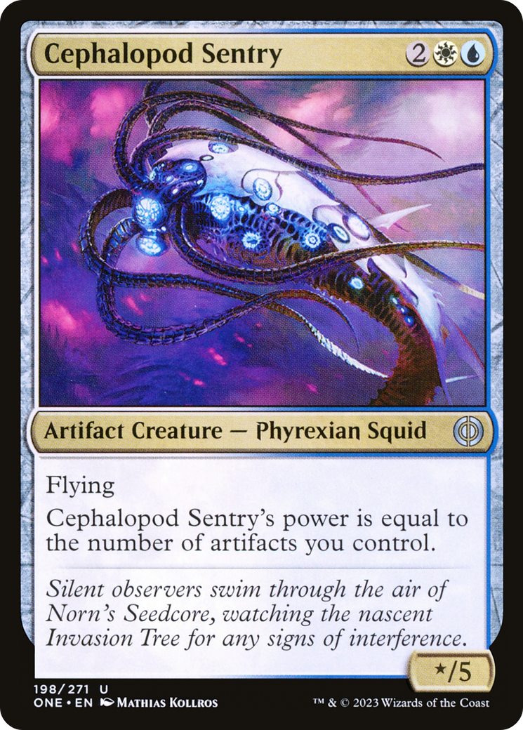 Cephalopod Sentry [Phyrexia: All Will Be One] | Gamer Loot