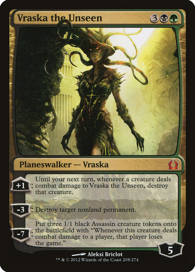 Vraska the Unseen [Return to Ravnica] | Gamer Loot