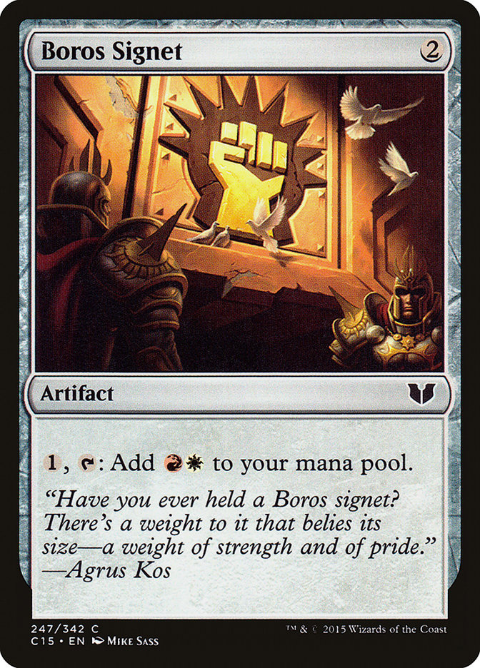 Boros Signet [Commander 2015] | Gamer Loot