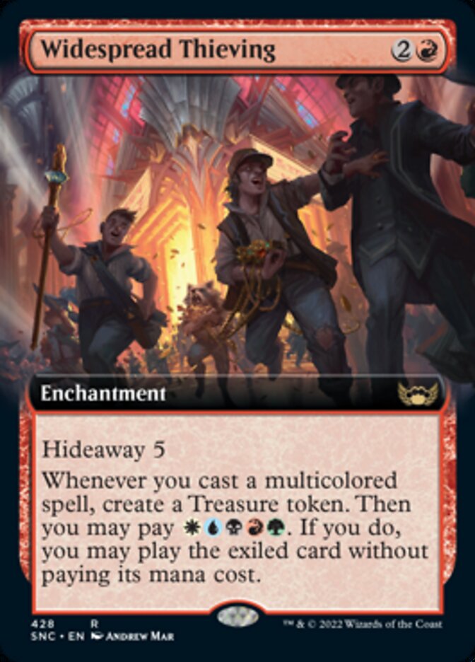 Widespread Thieving (Extended Art) [Streets of New Capenna] | Gamer Loot