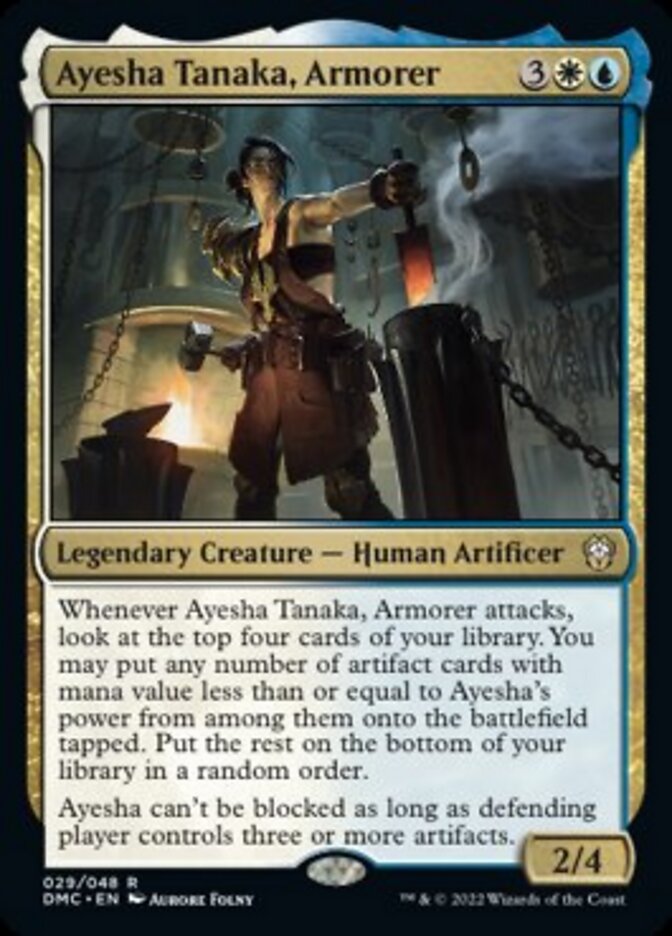 Ayesha Tanaka, Armorer [Dominaria United Commander] | Gamer Loot