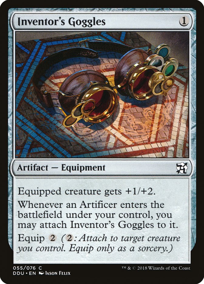 Inventor's Goggles [Duel Decks: Elves vs. Inventors] | Gamer Loot