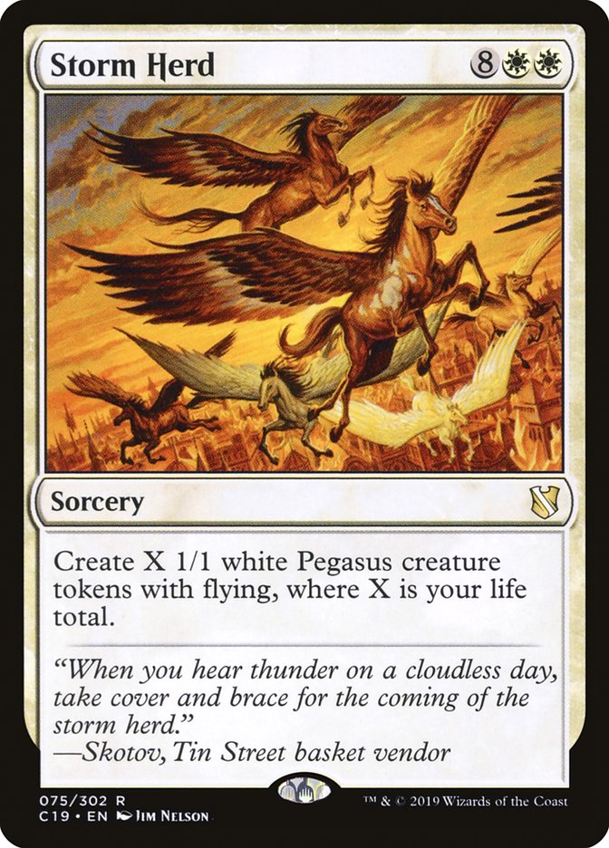 Storm Herd [Commander 2019] | Gamer Loot