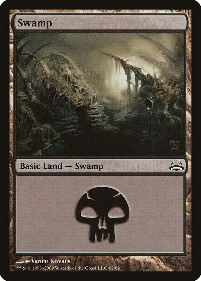 Swamp (62) [Duel Decks: Divine vs. Demonic] | Gamer Loot