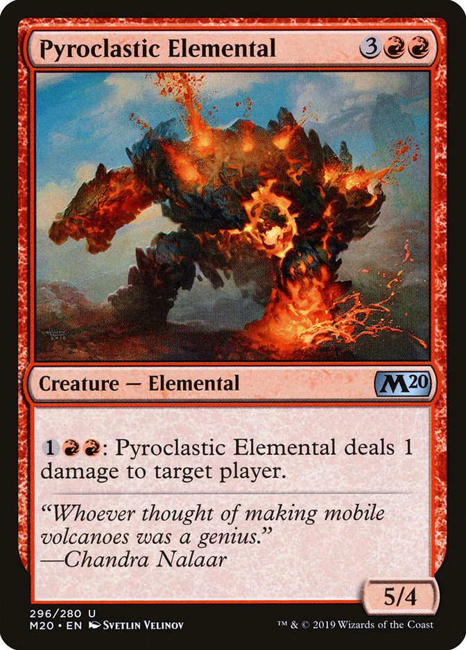 Pyroclastic Elemental [Core Set 2020] | Gamer Loot