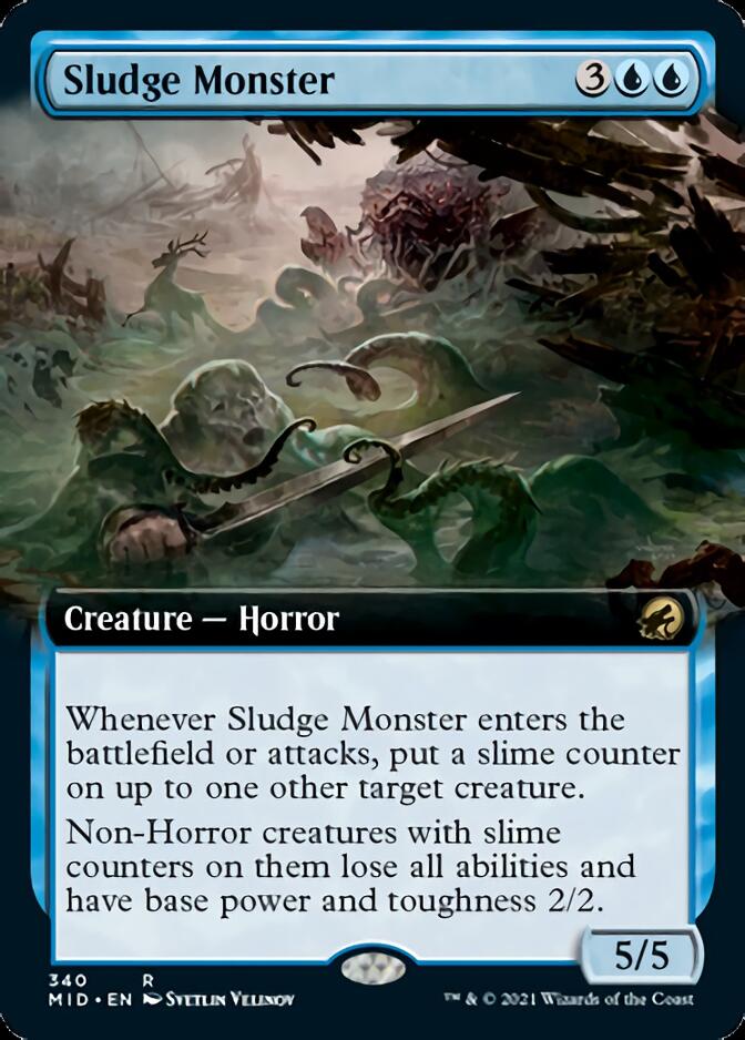 Sludge Monster (Extended) [Innistrad: Midnight Hunt] | Gamer Loot