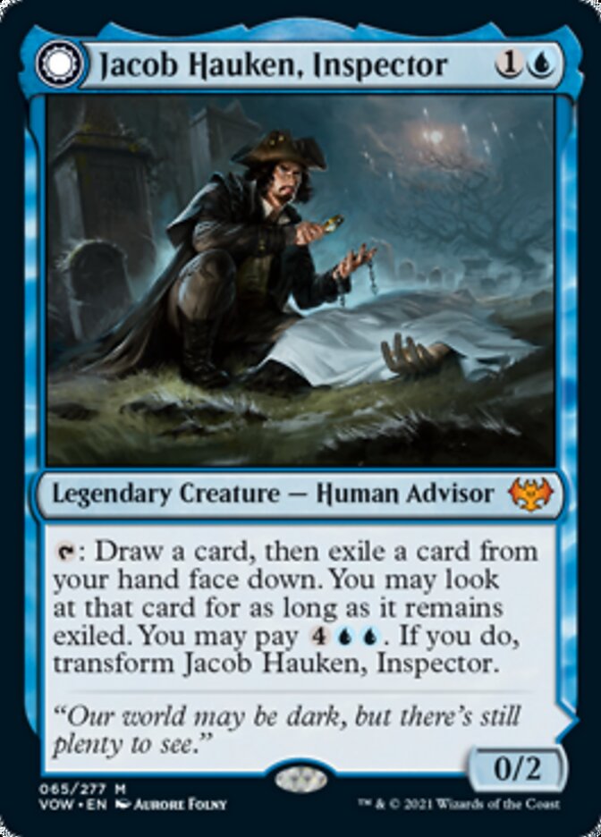 Jacob Hauken, Inspector // Hauken's Insight [Innistrad: Crimson Vow] | Gamer Loot