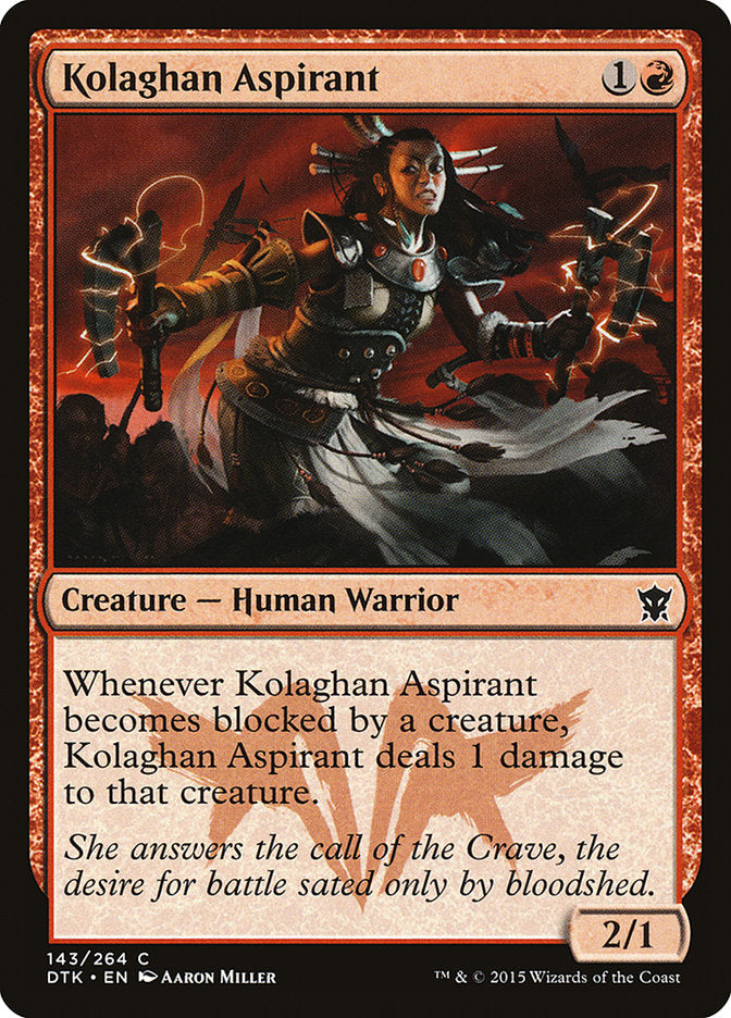 Kolaghan Aspirant [Dragons of Tarkir] | Gamer Loot