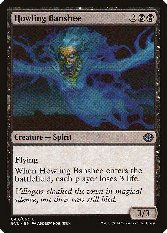 Howling Banshee (Garruk vs. Liliana) [Duel Decks Anthology] | Gamer Loot