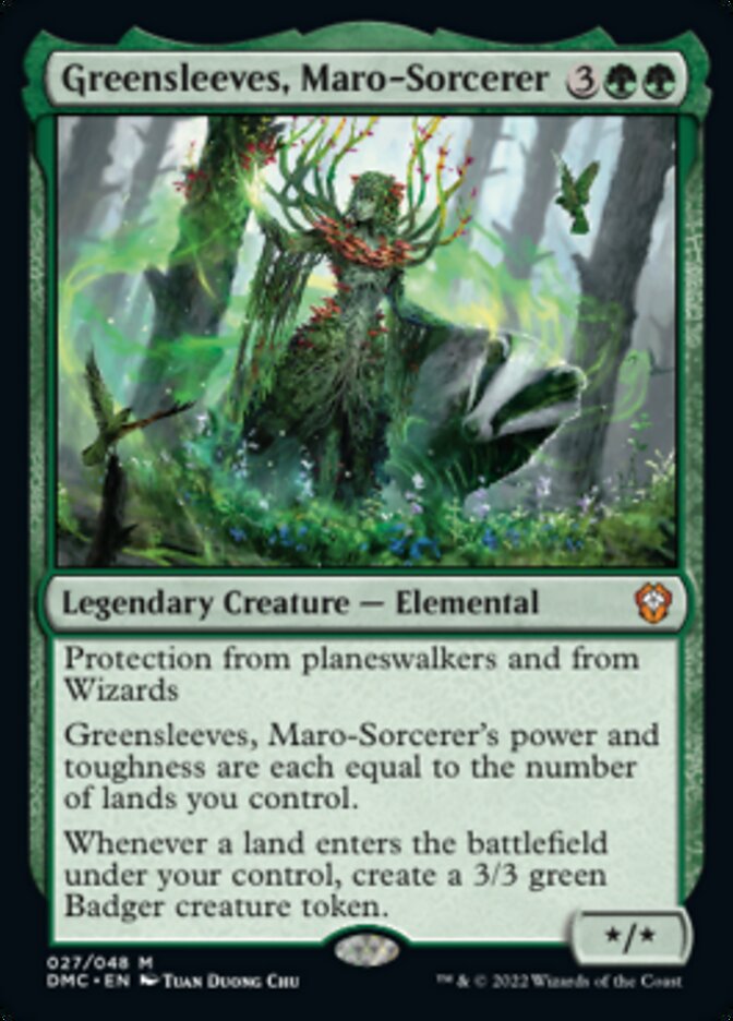 Greensleeves, Maro-Sorcerer [Dominaria United Commander] | Gamer Loot