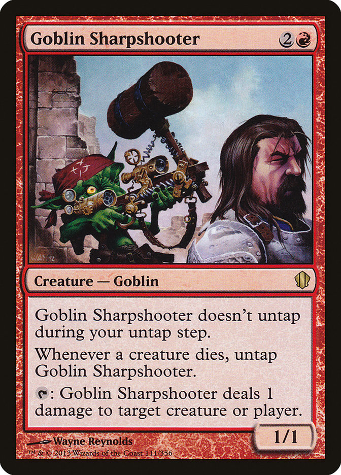 Goblin Sharpshooter [Commander 2013] | Gamer Loot