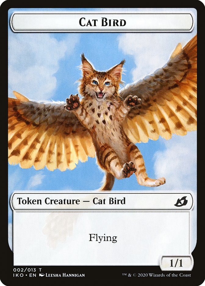 Cat Bird [Ikoria: Lair of Behemoths Tokens] | Gamer Loot