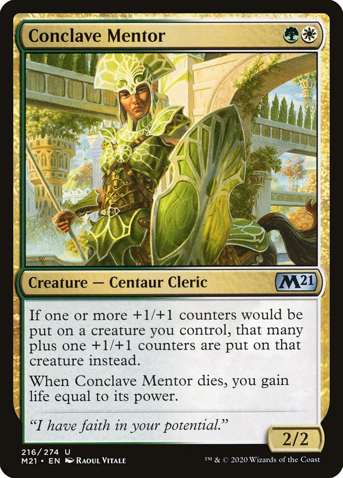 Conclave Mentor [Core Set 2021] | Gamer Loot