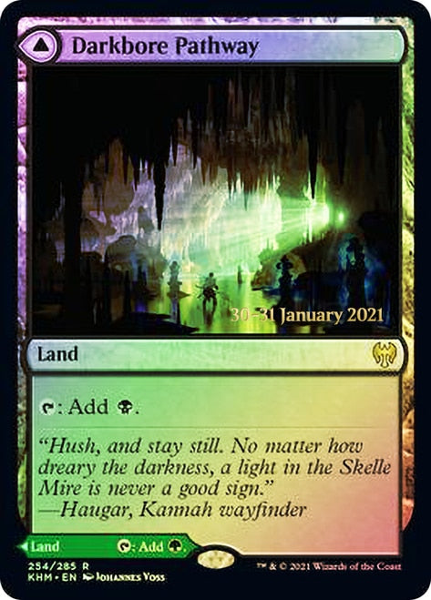 Darkbore Pathway // Slitherbore Pathway [Kaldheim Prerelease Promos] | Gamer Loot