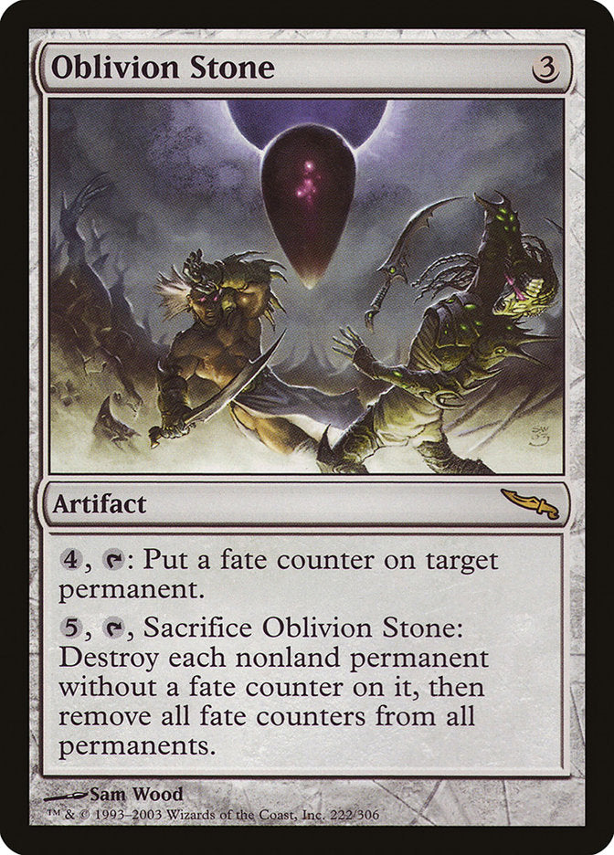 Oblivion Stone [Mirrodin] | Gamer Loot