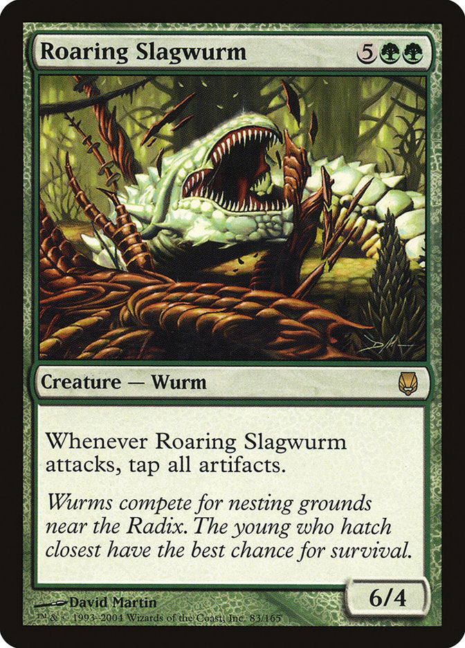 Roaring Slagwurm [Darksteel] | Gamer Loot