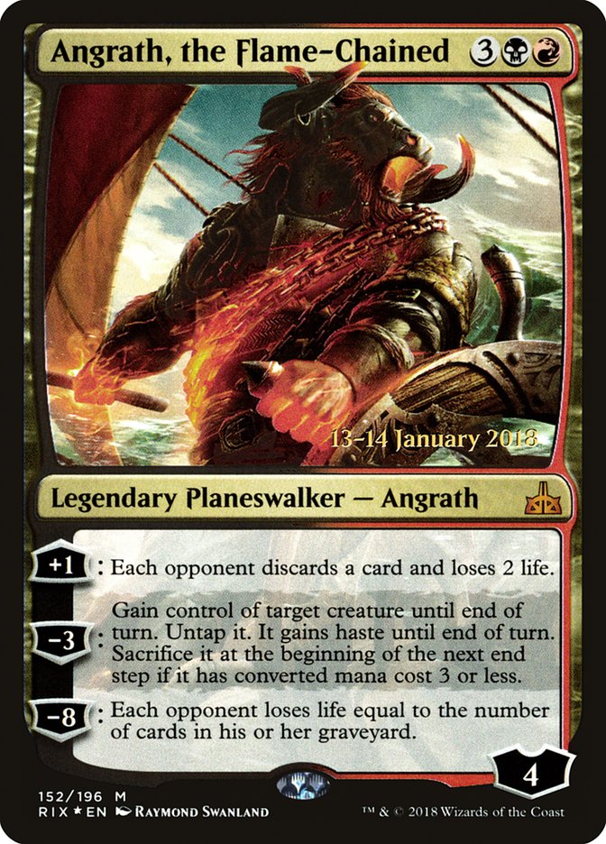 Angrath, the Flame-Chained [Rivals of Ixalan Prerelease Promos] | Gamer Loot