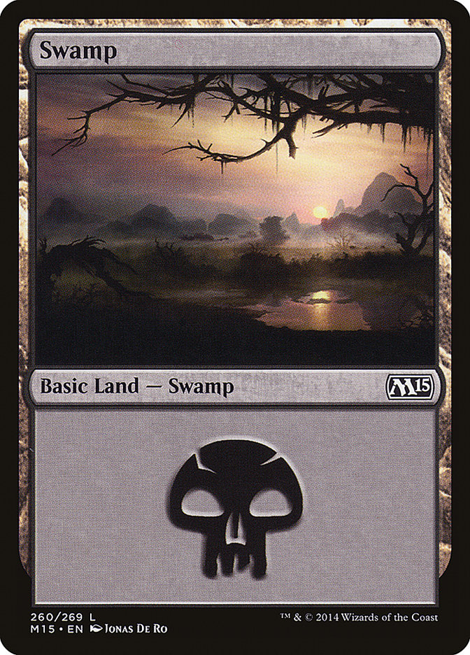 Swamp (260) [Magic 2015] | Gamer Loot