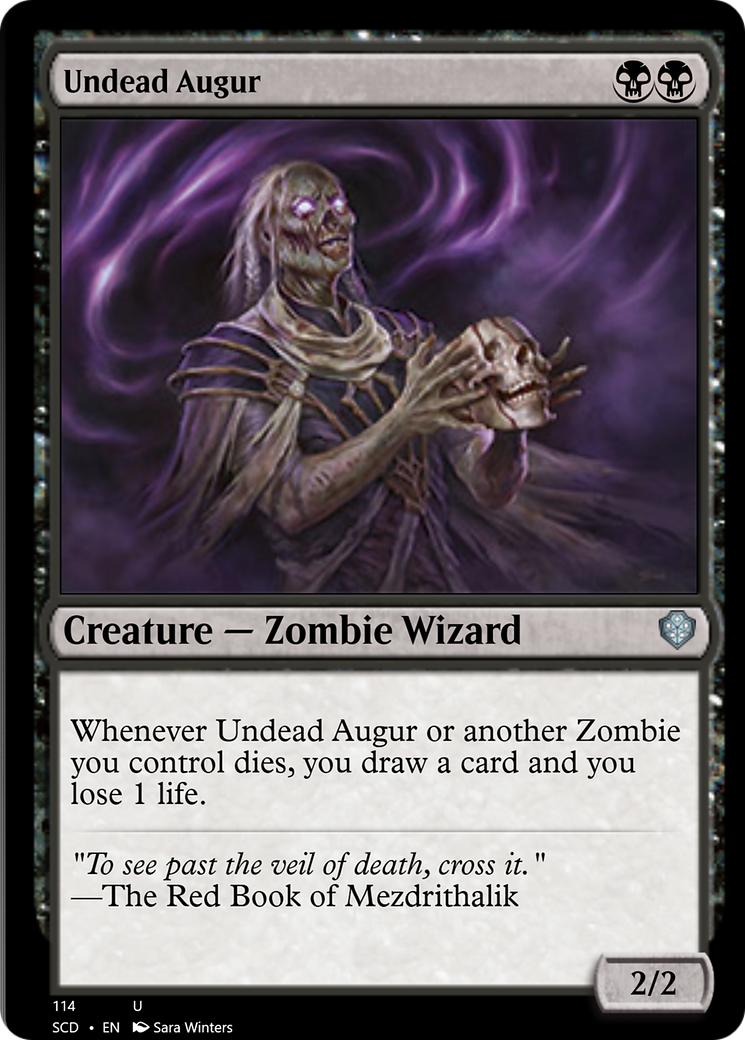 Undead Augur [Starter Commander Decks] | Gamer Loot