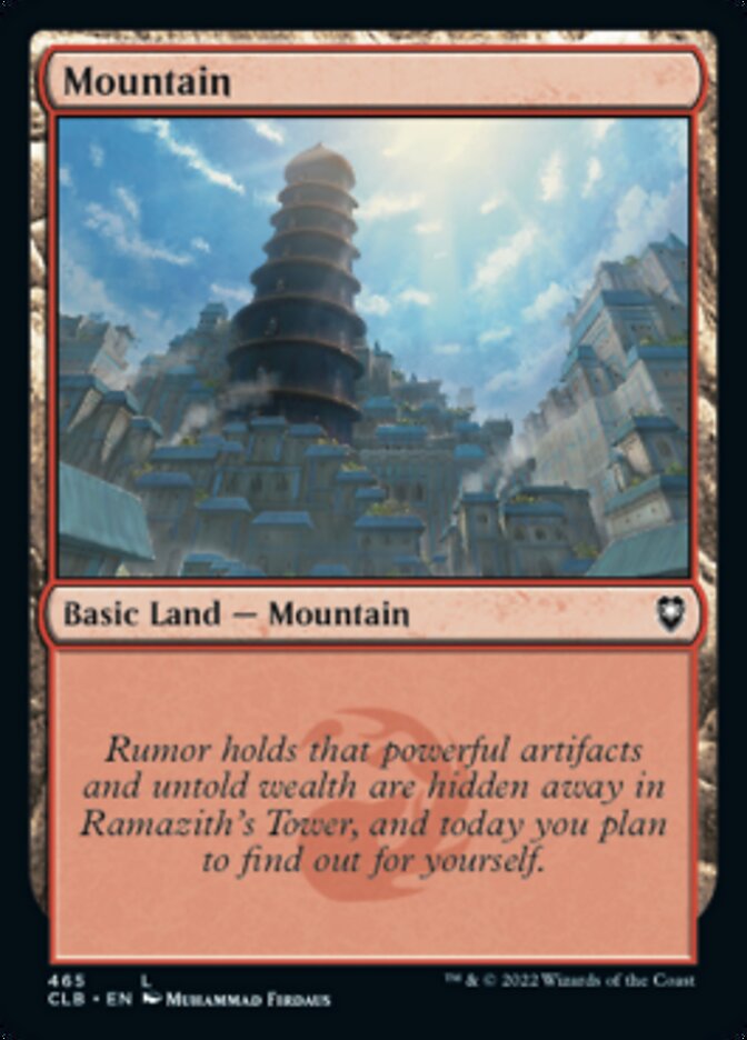 Mountain (465) [Commander Legends: Battle for Baldur's Gate] | Gamer Loot