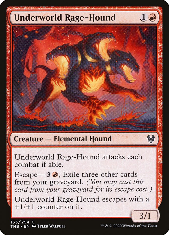 Underworld Rage-Hound [Theros Beyond Death] | Gamer Loot