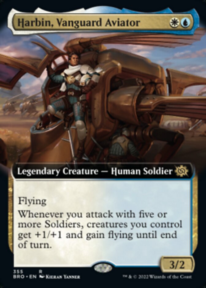 Harbin, Vanguard Aviator (Extended Art) [The Brothers' War] | Gamer Loot