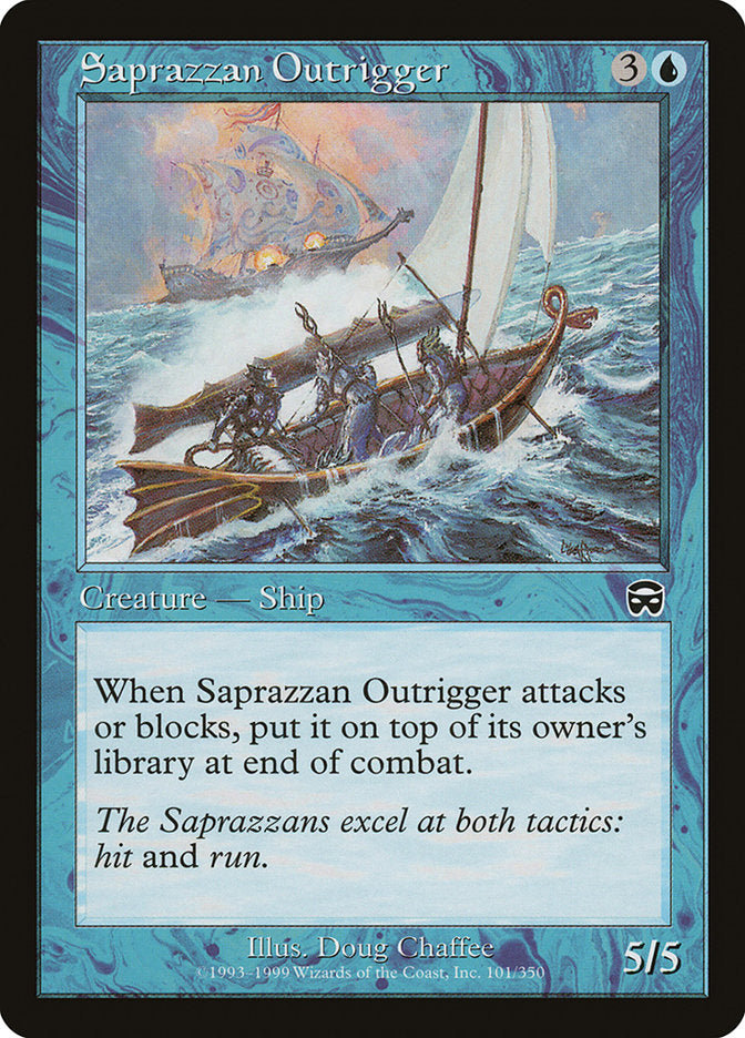 Saprazzan Outrigger [Mercadian Masques] | Gamer Loot